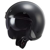 LS2 OF601 BOB II-06 HPFC klasická jet helma matná-černá